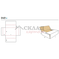 Гофроупаковка FEFCO 0401 (1100*85*60 мм) Т-23 В бур.
