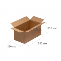 Гофрокороб 550*350*350 мм, Т-24 "С" бур. Гофрокороб 550*350*350 мм, Т-24 "С" бур.