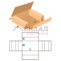 Оберточный короб FEFCO 0403 для плоских изделий